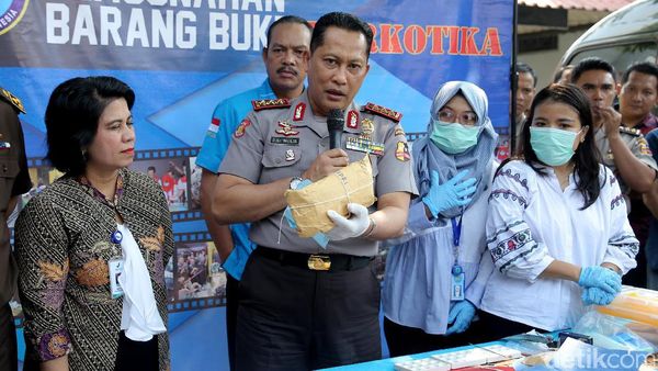 60 Kg Sabu, Ekstasi dan Daun Kath Dimusnahkan BNN