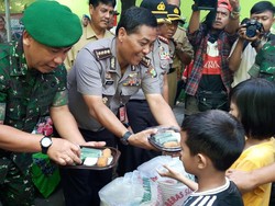 Polisi Beri Trauma Healing ke Korban Kebakaran di Kebon Pala