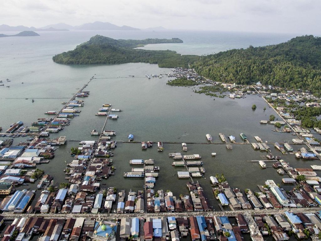 Sungguhan Ada, Ini Kota Terapung di Indonesia