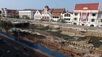 Foto: Renovasi Kali Krukut di Little Amsterdam Jakarta