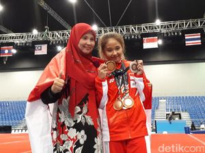 Rifda Irfanaluthfi Kini Raih Emas, Dulu Dianggap Kurang Gizi