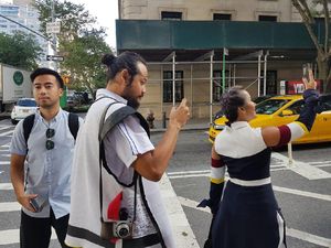 Antrean Panjang Jelang Peluncuran Galaxy Note 8 di New York