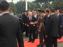 Sekjen Partai Komunis Vietnam Kunjungi TMP Kalibata