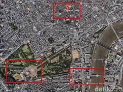 Restoran Bos First Travel di Antara Istana Buckingham dan Big Ben