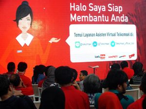 Si Pintar Veronika Jawab Keluh Kesah Pelanggan Telkomsel
