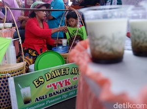 Begini Jadinya kalau Banjar Banjir Dawet