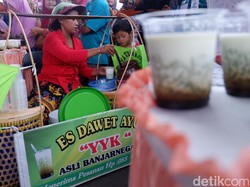 Begini Jadinya kalau Banjar Banjir Dawet