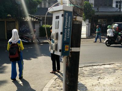 Foto: Ini Lho SPBU Mobil Listrik