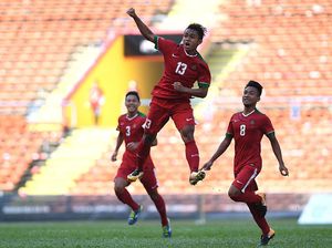 Garuda Muda Terbang ke Semifinal SEA Games 2017