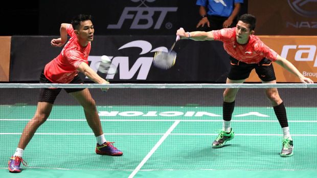 Fajar/Rian baru meraih satu gelar juara sepanjang 2018, tepatnya di Malaysia Terbuka.