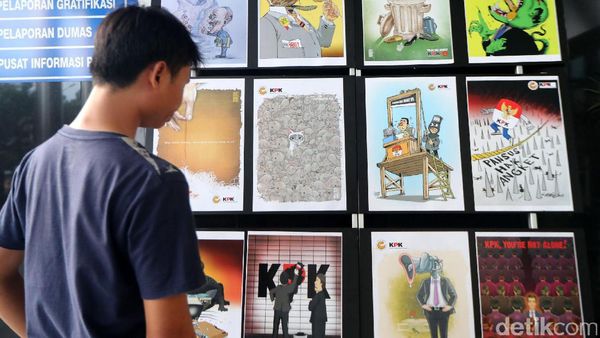 Pameran Komik Antikorupsi di KPK Pameran Komik Antikorupsi di KPK
