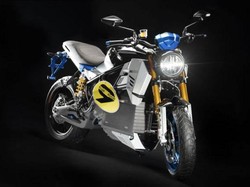 Motor Listrik Bergaya Scrambler