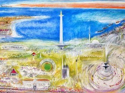 Pasca 1975, Srihadi Soedarsono Bikin Lukisan Jayakarta Masa Kini