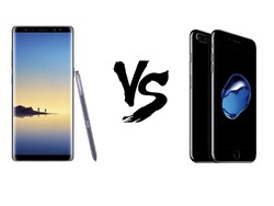 Spek Galaxy Note 8 dan iPhone 7 Plus, Unggul Mana?