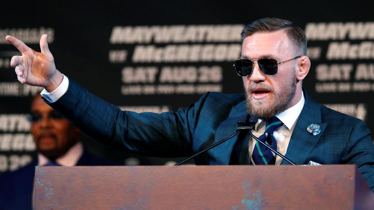 Conor McGregor mengaku kagum dengan Cristiano Ronaldo. (Foto: Steve Marcus/Reuters/Las Vegas Sun)