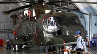 KPK Cek Fisik Heli Agusta Westland 101 di Halim