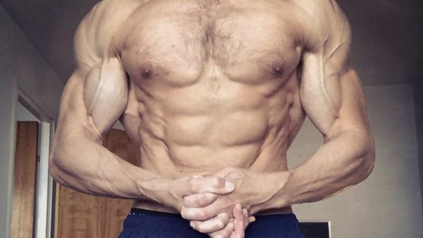 Potret Visualisasi Persentase Lemak Tubuh Pada Pria