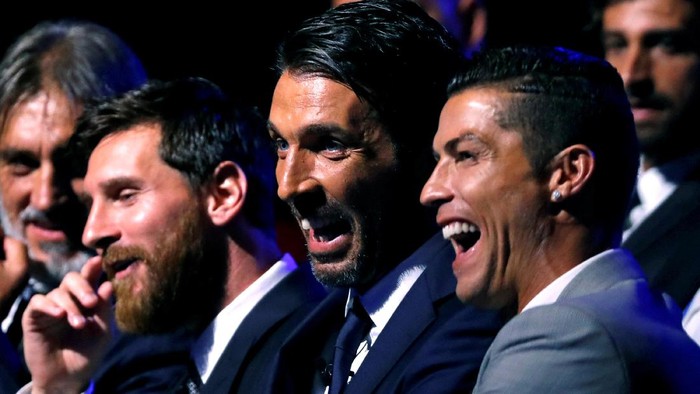Selorohan Ronaldo ke Buffon Saat Ditanya soal Gol Spesial