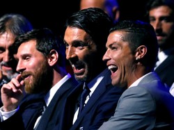 Selorohan Ronaldo ke Buffon Saat Ditanya soal Gol Spesial