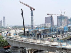 16 Km Jalur Kereta MRT Fase 1 Tersambung Akhir Bulan Ini