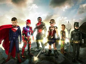 Ada Cerita Spesial di Balik Foto Superhero Cilik Ini