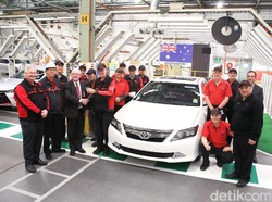 Satu Per Satu Mobil Toyota Disetop Produksinya di Australia