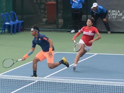 Christopher Rungkat/Jessy Rompies Lolos Final Tenis Ganda Campuran