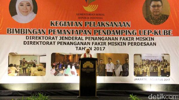 Mensos Buka Bimbingan Pemantapan Pendamping UEP-KUBE