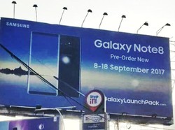 Pemesanan Note 8 Mulai Diumbar di Jalanan Jakarta