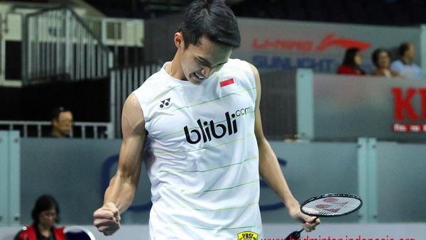 Lengan Kekar Jonatan Christie, Atlet Bulutangkis Indonesia