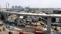 Foto: Wajah Proyek MRT Jakarta yang Terus Maju