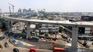 Foto: Wajah Proyek MRT Jakarta yang Terus Maju
