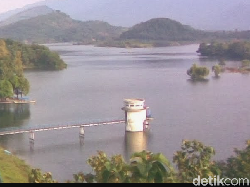 Cadangan Air Waduk Malahayu Brebes Tersisa 25%