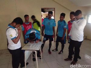 BNN Tes Urine Pemain Bola di Aceh Sebelum Bertanding