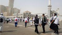 Kepadatan Jemaah Masjidil Haram di Jumat Terakhir sebelum Puncak Haji