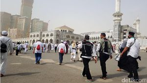 Kepadatan Jemaah Masjidil Haram di Jumat Terakhir sebelum Puncak Haji