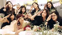 Momen Bahagia Bridal Shower Raisa, Senyum Manis Aurelie Moeremans