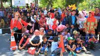 Antusiasme Warga Nantikan Karnaval Kemerdekaan yang Dihadiri Jokowi