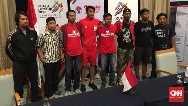 Hansamu Yama pimpin Timnas Indonesia U-22 raih perunggu di SEA Games 2017.
