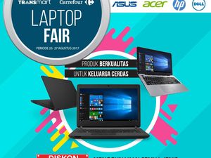 Transmart Carrefour Gelar Diskon 10% Khusus Laptop & 5% Smartphone