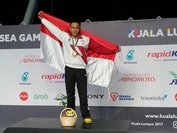 Indra Gunawan Tambah Emas dari 50 Meter Gaya Dada