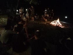 Api Unggun Tanda Keakraban Baikers simPATI Motorbaik 2017