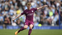 Kemenangan City atas Chelsea menjadi berkat gol tunggal Kevin de Bruyne. Dia mencatatkan dua tembakan, semuanya on target. (Foto: Mike Hewitt/Getty Images)