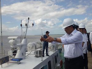 Menhub Pastikan Pelabuhan Tanjung Api-api Beroperasi Desember Menhub Pastikan Pelabuhan Tanjung Api-api Beroperasi Desember