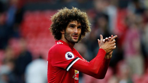 Marouane Fellaini salah satu bukti sukses strategi Jose Mourinho.