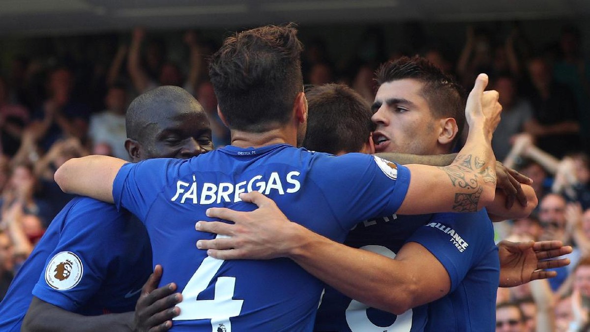 Chelsea menang 2-0 atas Everton (Hannah McKay/Reuters)