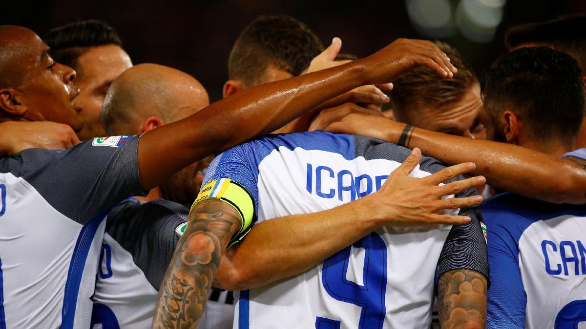 Inter Milan mengalahkan AS Roma dengan skor 3-1 (Foto: Stefano Rellandini/REUTERS)