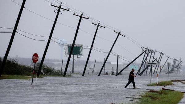 Texas Porak Poranda, Begini Dahsyatnya Daya Rusak Badai Harvey