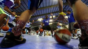 Antusias Peserta Camp Jr. NBA Indonesia 2017