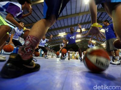 Antusias Peserta Camp Jr. NBA Indonesia 2017